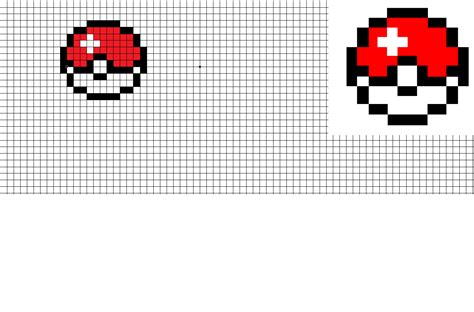 To easy (pokeball pixel art) by XxC0smicCatxX on DeviantArt