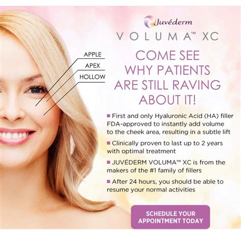 Now Offering Juvederm Voluma XC Subtle lift. Beauty breakthrough ...