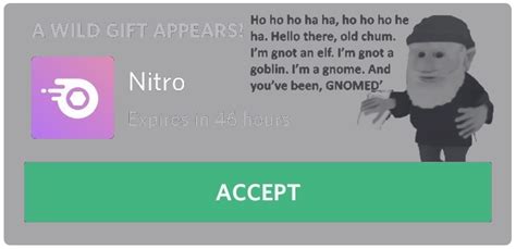 Fake nitro gift | Discord Games | Know Your Meme