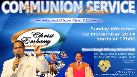 Communion Service | C.E.Q