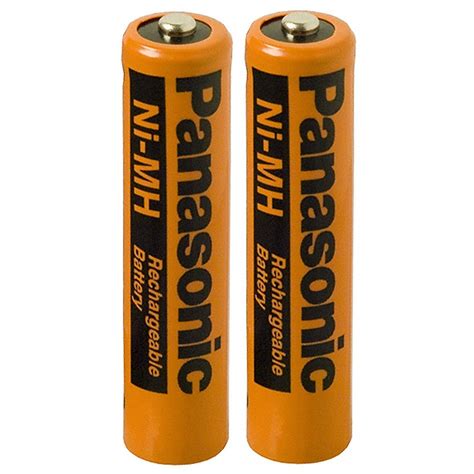 Buy 2 Pack Panasonic NiMH AAA Rechargeable Battery for Cordless Phones Online @ ₹499 from ShopClues