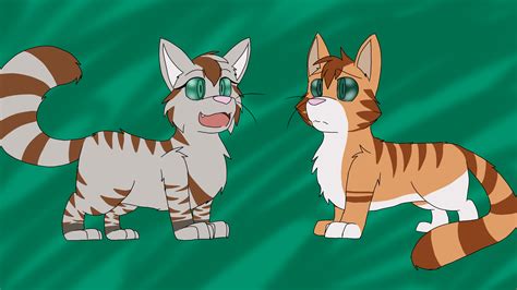 Berrykit and Ashkit (Warrior cats ocs) by MissWolfieNeko on DeviantArt