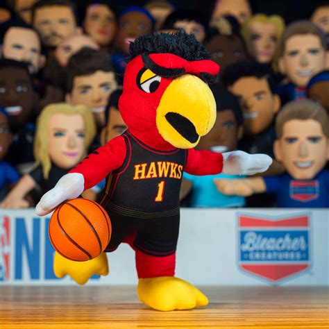 Atlanta Hawks Mascot Harry The Hawk 10" Plush Figure - Bleacher Creatures