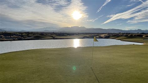 Sunset at Paiute Golf Course : r/golf