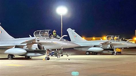 Second batch of three Rafale fighter jets arrive in India after flying ...