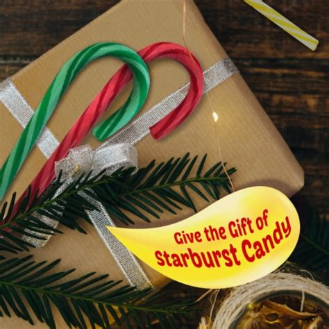 STARBURST Assorted Holiday Candy Canes, 5.28 oz - Kroger