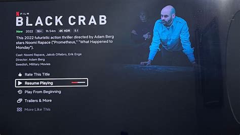 Black Crab Netflix Movie Review - My Awesome Moments