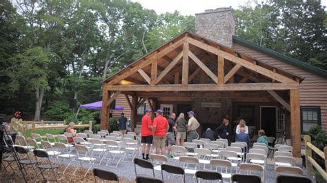 Lodge at Baiting Hollow Scout Camp dedicated in memory of Wading River boy - Newsday