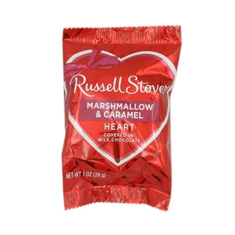 Russell Stover Milk Chocolate Marshmallow & Caramel Heart | Hy-Vee ...