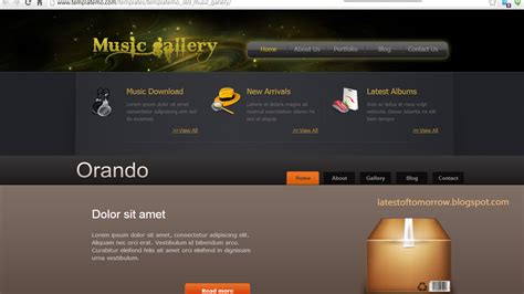 Download free website templates