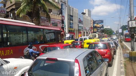 Traffic Jam on Bangalore Old Airport Road – Fottams!