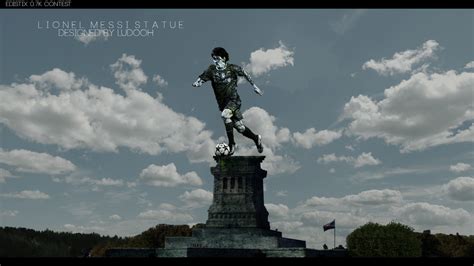 Lionel Messi Statue by 2creativeDesign on DeviantArt