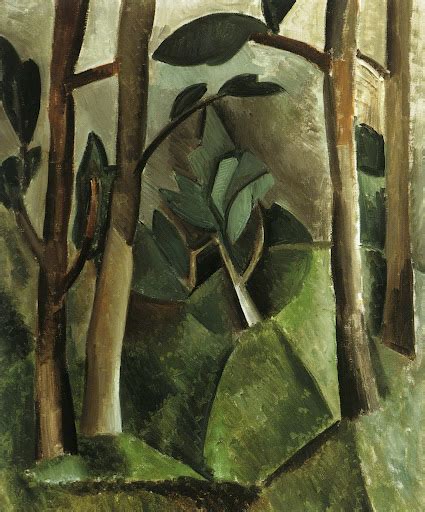 TIME LINE: CUBISM : PICASSO - Landscape 1908