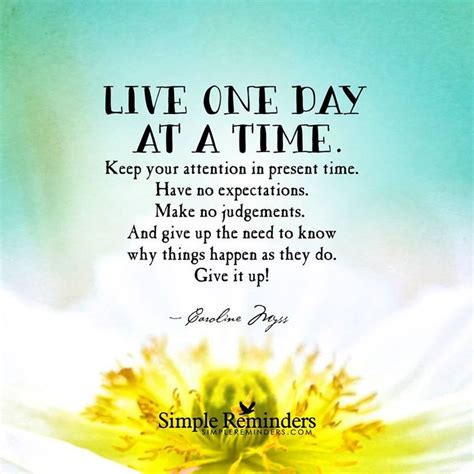 One Day At A Time Quotes. QuotesGram