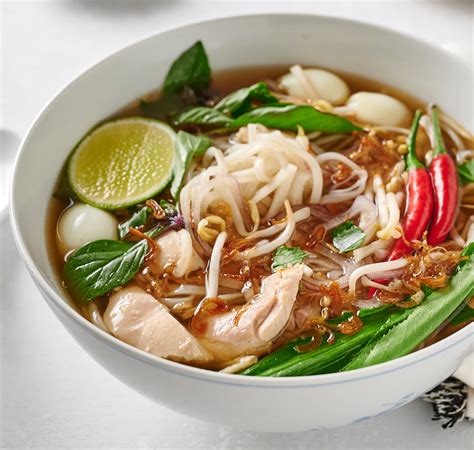 authentic pho ga - vietnamese chicken noodle soup - glebe kitchen