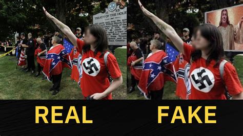 Did Woman in Swastika Shirt Give Nazi Salute at Trump Rally? | Snopes.com