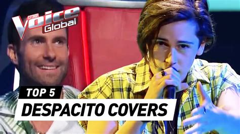 BEST DESPACITO covers in The Voice | The Voice Global - YouTube