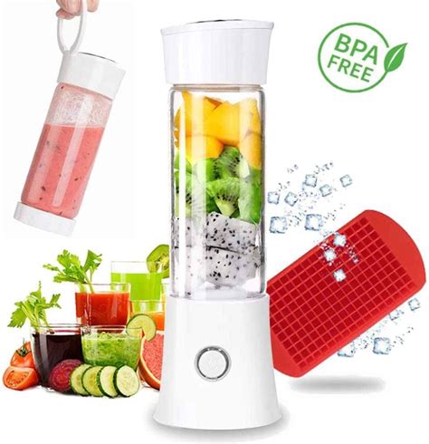 Portable Mixer - Smoothie Maker Personal Blender Rechargeable mini ...