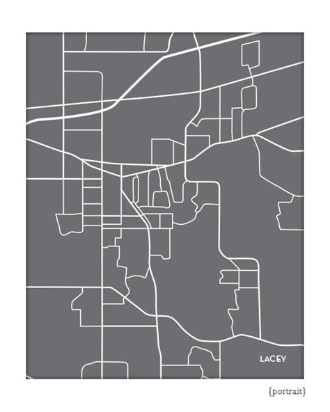 lacey washington city map