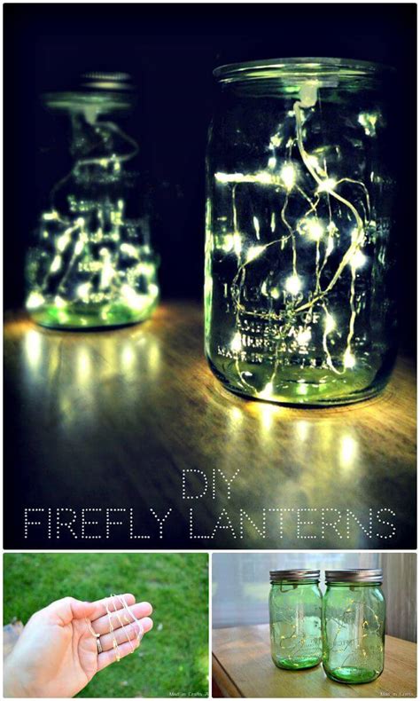 DIY Mason Jar Lights - 74 Best Ideas to Light up Your Home ⋆ DIY Crafts