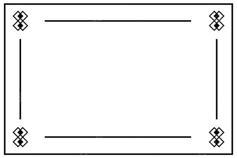 Rectangle Border Vector, Rectangle, Boreder, Rectangle Box PNG and Vector with Transparent ...