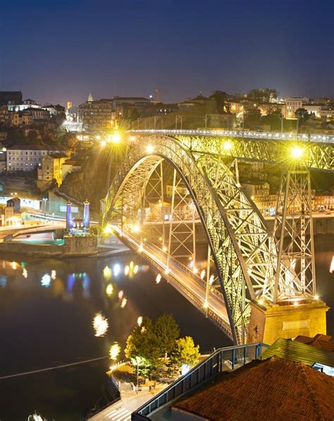 Eiffel Bridge, Porto, Portgual Stock Image - Image of douro, background: 58182101