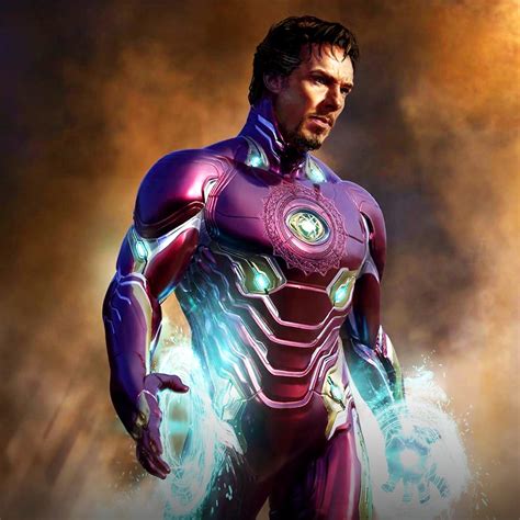 Benedict Cumberbatch Is In An Iron Man Suit In New Avengers: Infinity ...