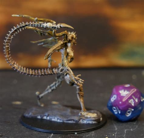 Hand painted Malicious Bone Devil Miniature | TTRPG | Mini | DND | RPG ...