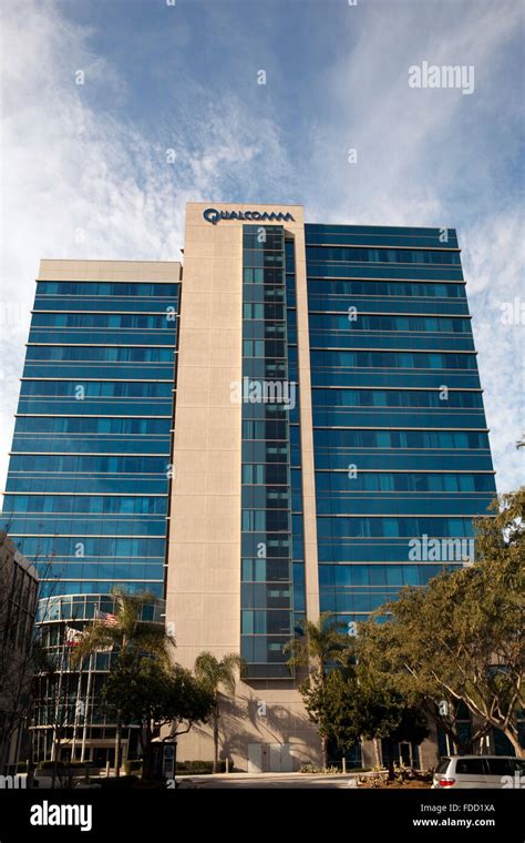 A view of Qualcomm's corporate headquarters in San Diego, California Stock Photo - Alamy