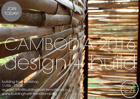 Bamboo Design + Build Workshop, Cambodia 2016 | ArchDaily