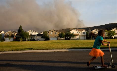 Utah Fire Threat Eases - The New York Times