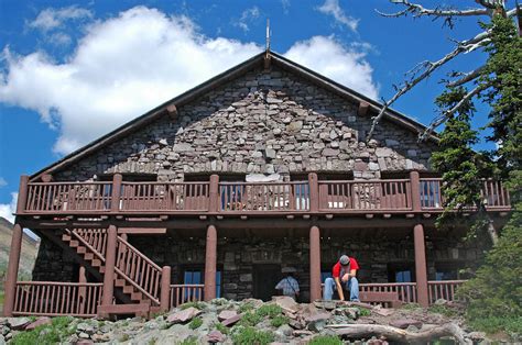 Granite Park Chalet | Almost 100 years old, this is the only… | Flickr