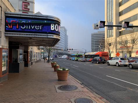 Downtown Silver Spring in the fog this morning. : r/SilverSpring