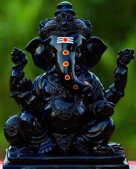 Black Ganesh Wallpaper