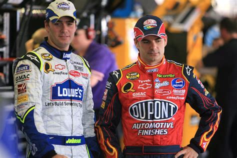 Career 1-2 finishes of Jeff Gordon, Jimmie Johnson | NASCAR