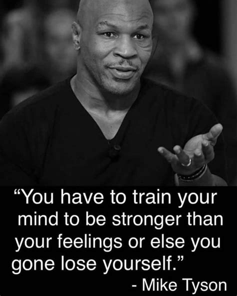 Motivational quotes @revealyourpower | Mike tyson quotes, Mike tyson, Train your mind