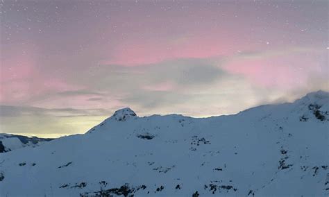 Impressive natural spectacle: The northern lights were so beautiful that they could be seen from ...