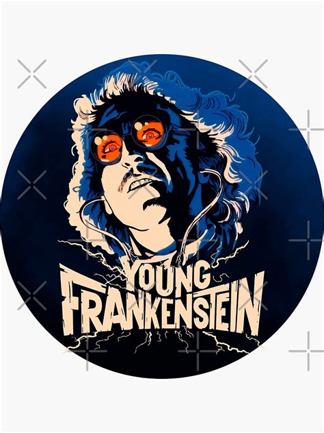 "Frankenstein - Gene Wilder" Sticker for Sale by AkiraFussion | Redbubble