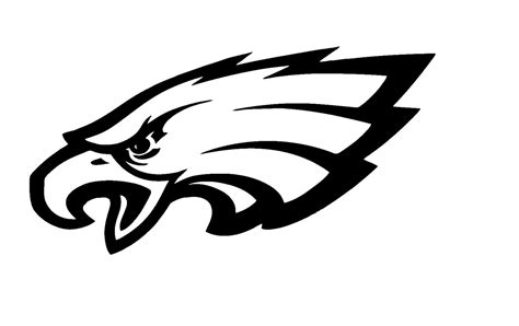 philadelphia eagles logo black and white 10 free Cliparts | Download ...