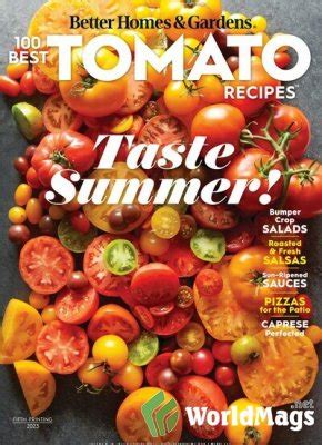 Better Homes & Gardens USA - 100 Best Tomato Recipes 2023 » PDF Digital Magazines