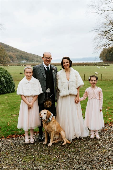 A Family Focussed and Intimate Scottish Castle Blessing with a ...