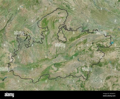 Madhya Pradesh, state of India. High resolution satellite map Stock Photo - Alamy