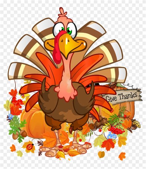 Thanksgiving Sticker - Thanksgiving Turkey Cartoon Transparent, HD Png ...