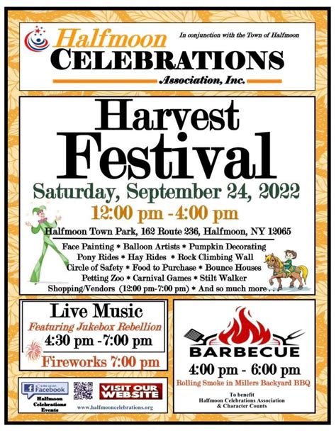 Halfmoon Harvest Festival 2022 - Halfmoon, NY | NY Carnivals