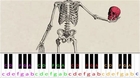 Bones by Imagine Dragons ~ Piano Letter Notes