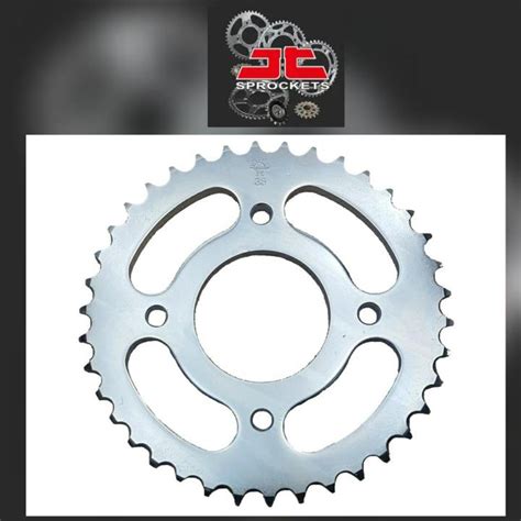 HONDA XRM 110 REAR SPROCKET 38 TEETH 4 HOLES - JT | Lazada PH