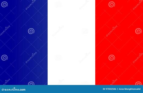 French flag stock vector. Illustration of isolated, government - 97002506