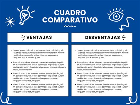 Tipos de cuadros comparativos 【Plantillas Gratis】