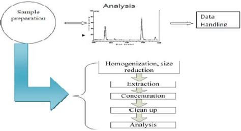 Steps in the analysis of pesticide residue in cereal crop. Source ...