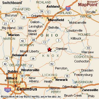 Where is Mount Vernon, Ohio? see area map & more